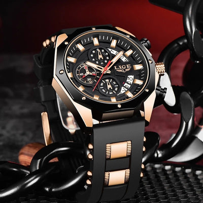 Sports watch multifunctional waterproof watch